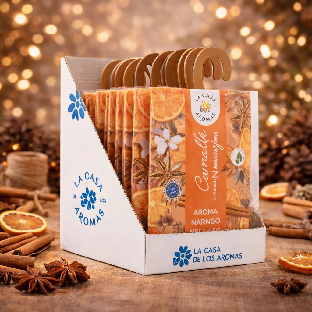 SACHET ARMOIRE CANELLE ORANGE LA CASA DE LOS AROMAS