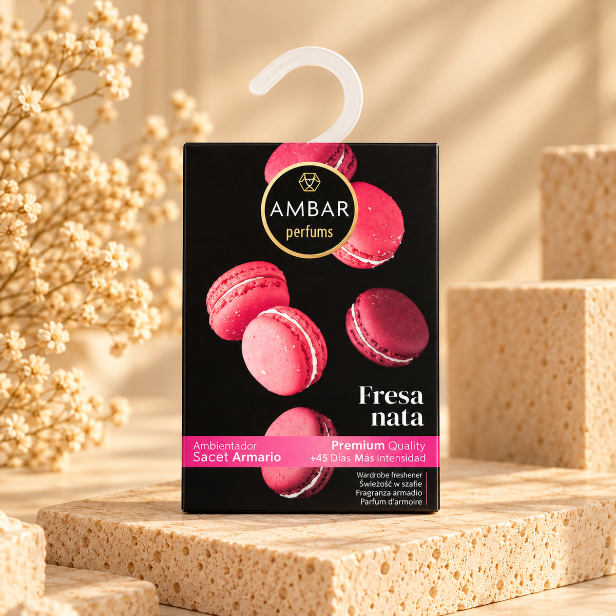 SACHET ARMOIRE FRAISE CHANTILLY AMBAR