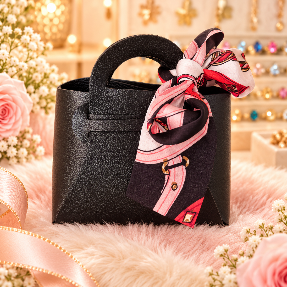 POCHETTE CADEAU NOIRE