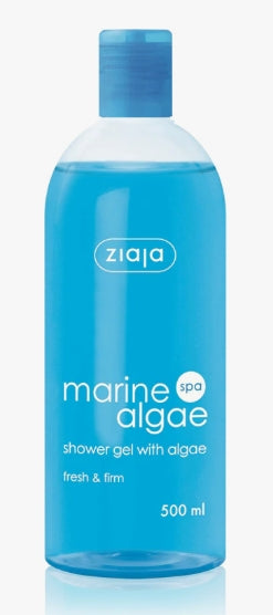 GEL DOUCHE RAFRAICHISSANT AUX EXTRAITS D'ALGUES MARINES 500ML