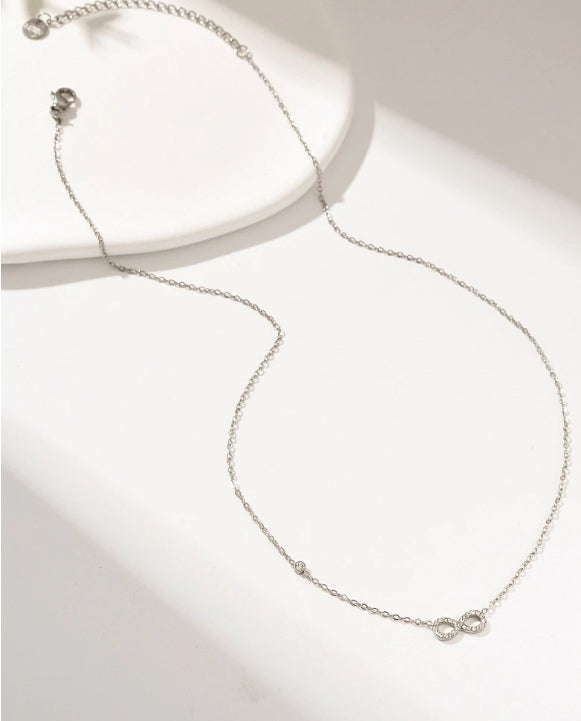 COLLIER INFINITY ARGENTE