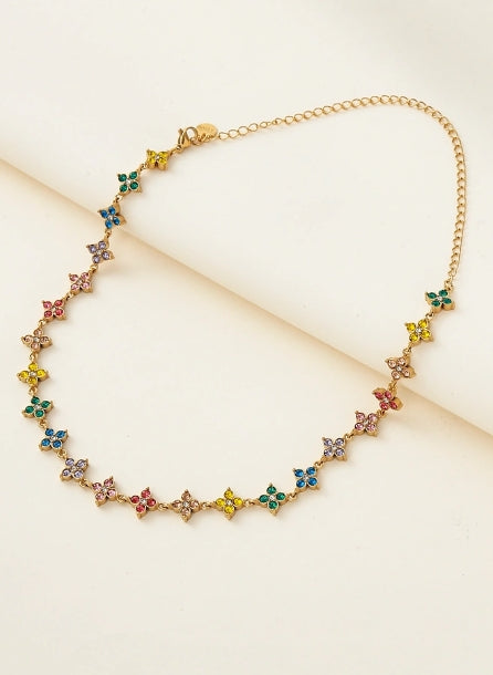 COLLIER EVA MULTICOLORE