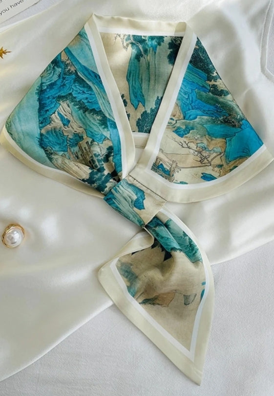 FOULARD TURQUOISE