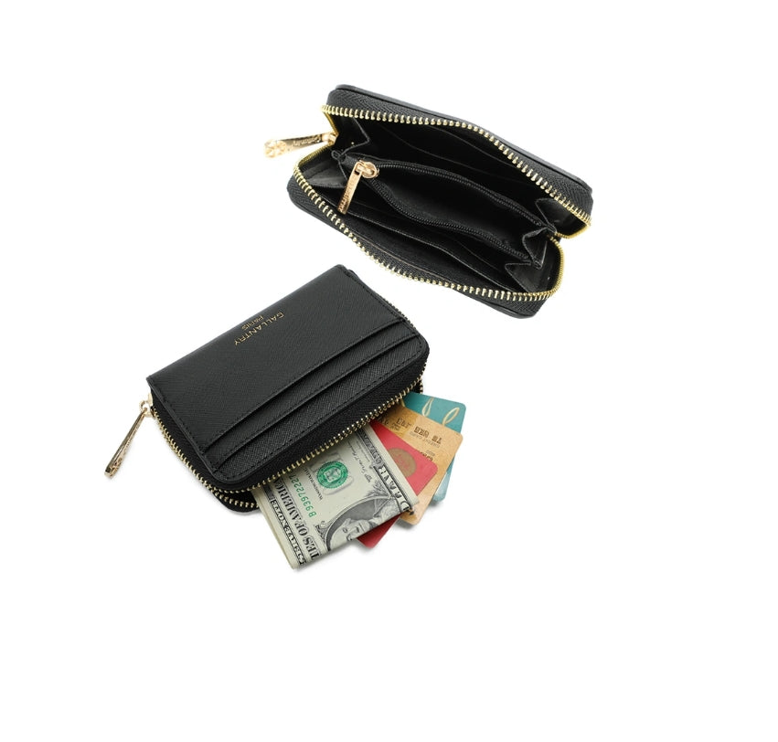 PORTEMONNAIE AGATHA NOIR