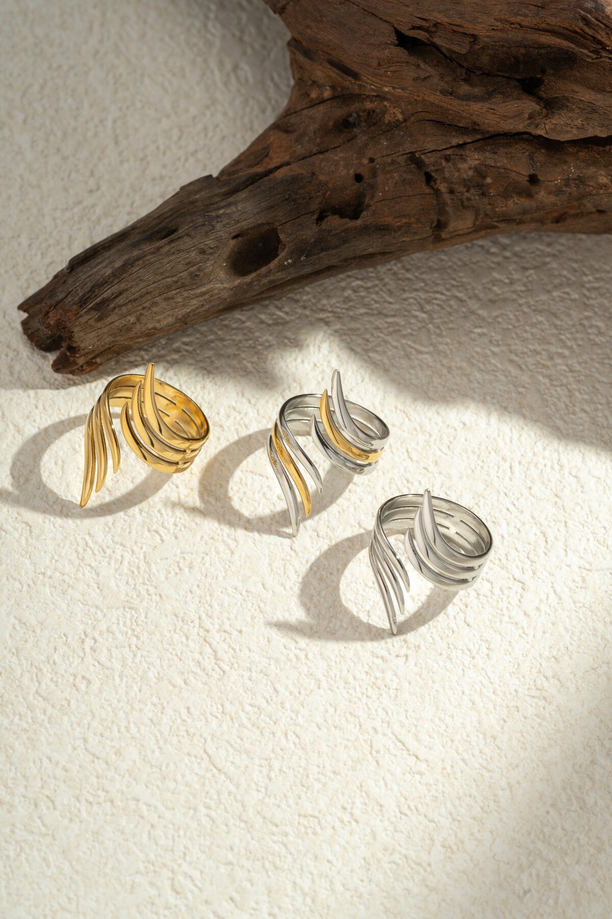 BAGUE CAROLINA argentée
