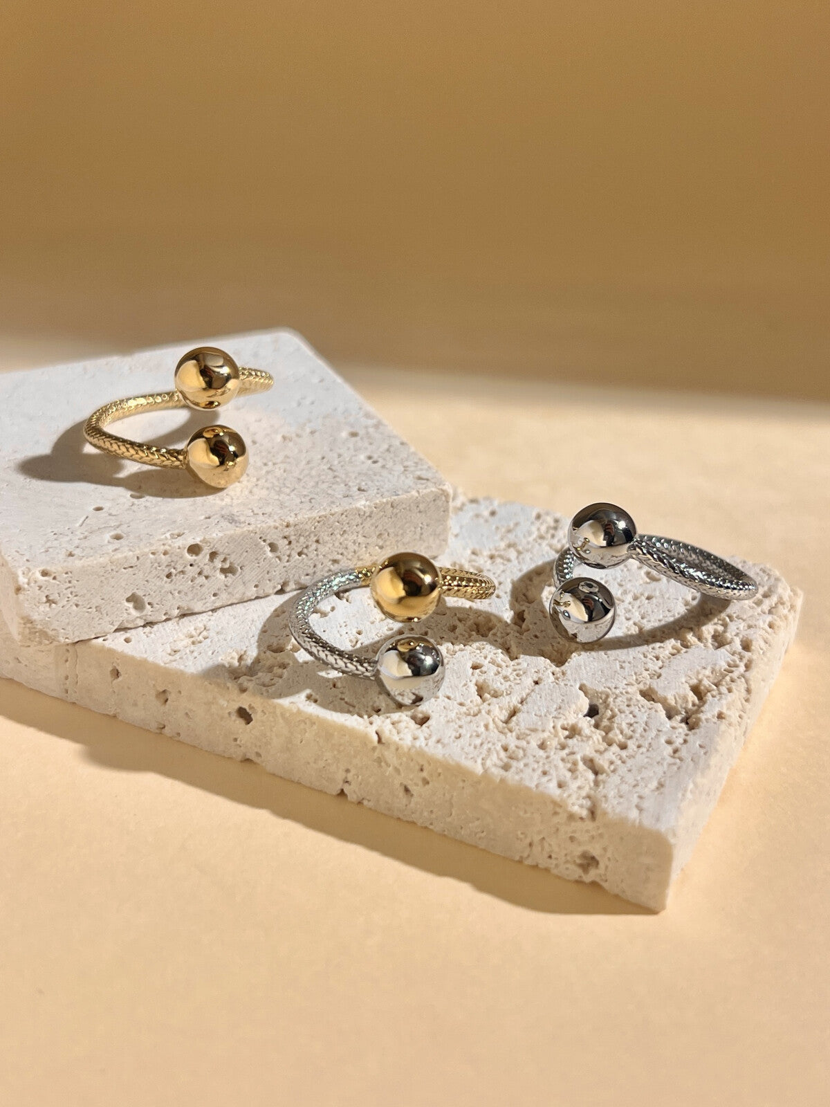 BAGUE ALINA ARGENTEE