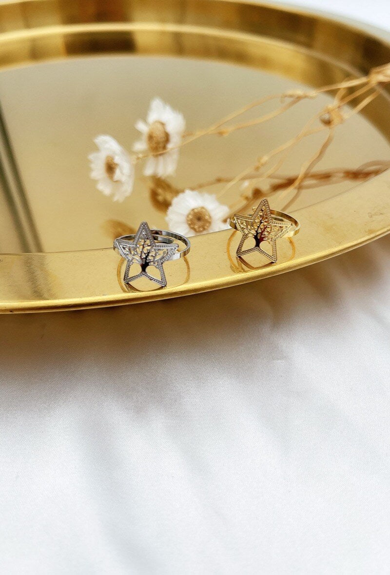 BAGUE CAPUCINE Dorée