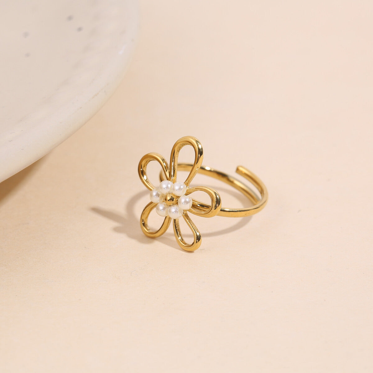 BAGUE CAMILLE dorée