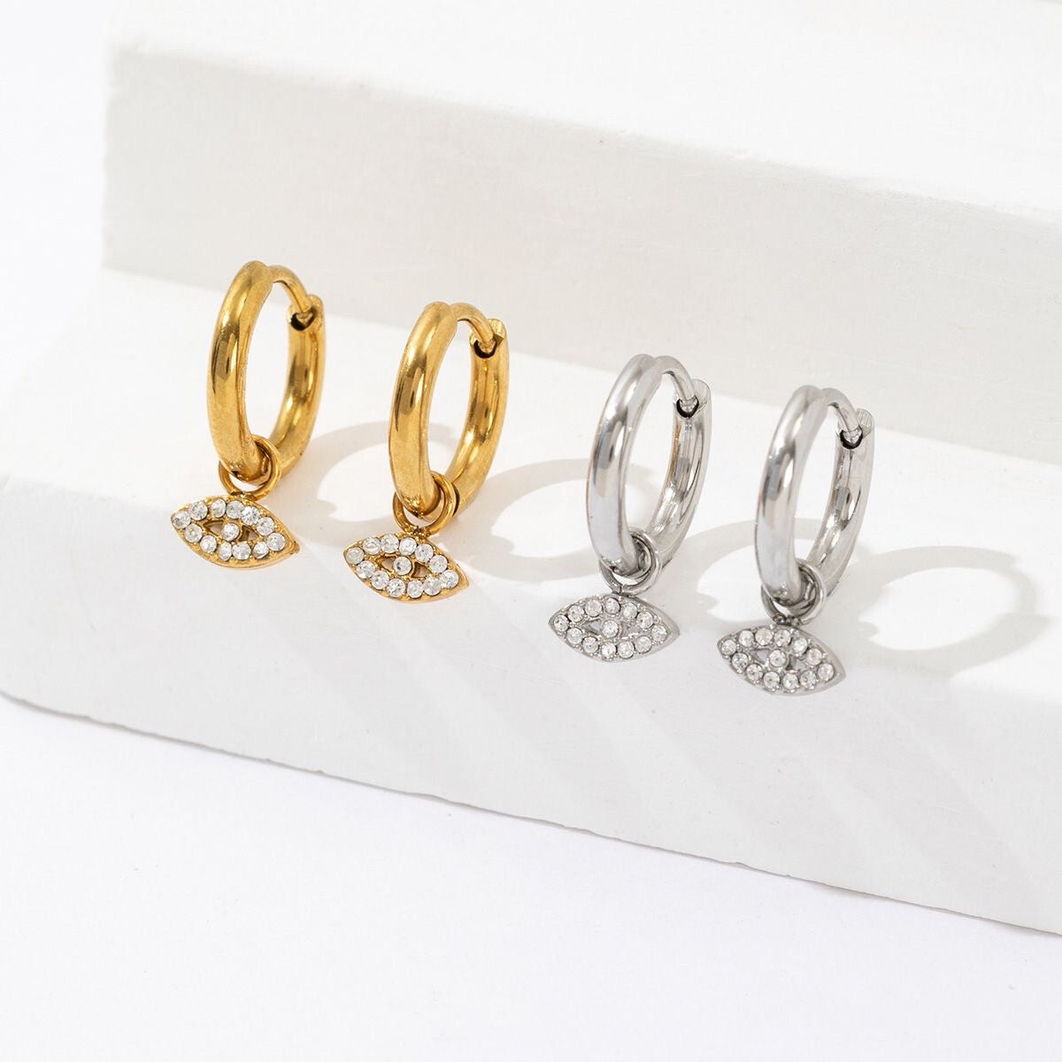 BOUCLES D'OREILLES SIXTINE dorées