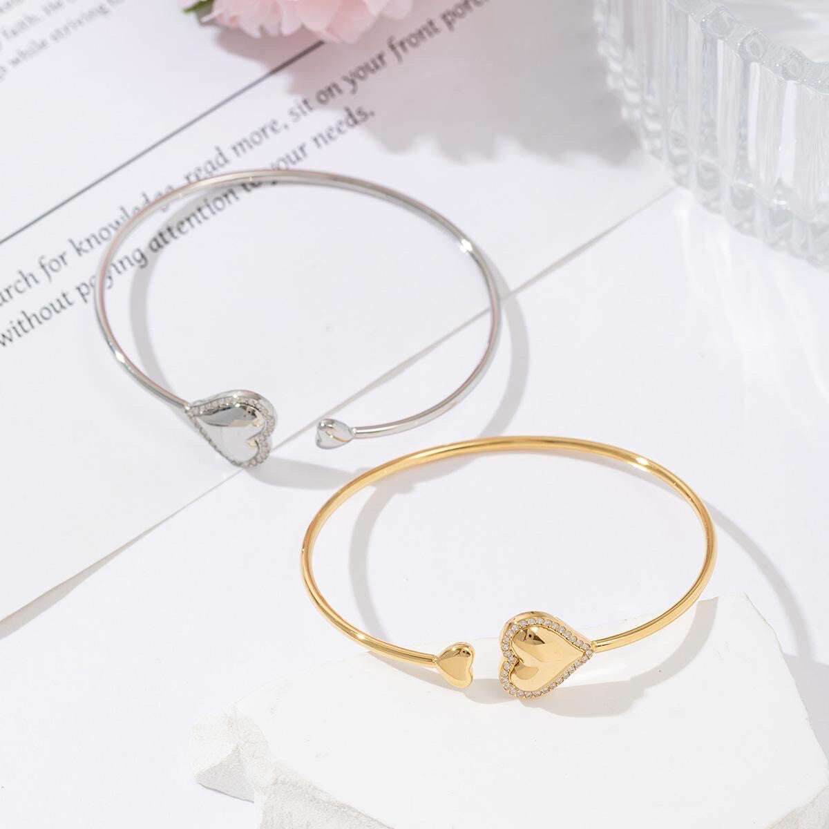 BRACELET JONC SABRINA doré