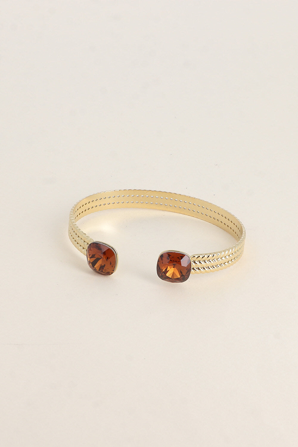 Jonc Phoebe - orné de cristaux de Swarovski® TERRACOTTA