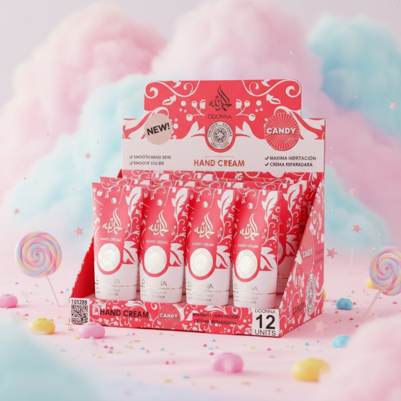 CREME HYDRATANTE MAINS YARA CANDY D'DONNA 100ML