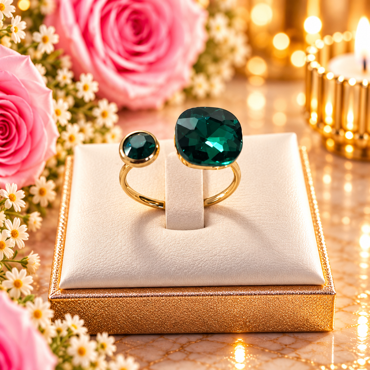 BAGUE NEHA VERT
