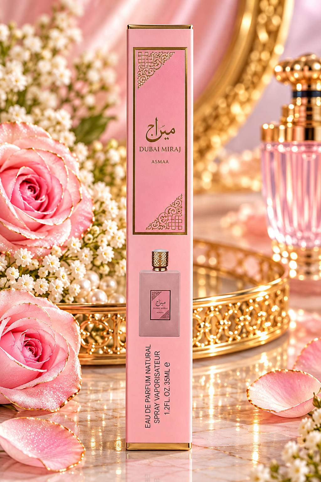 EAU DE PARFUM DUBAI MIRAJ PRINCESSE D ARABIE POUDREE 35ML