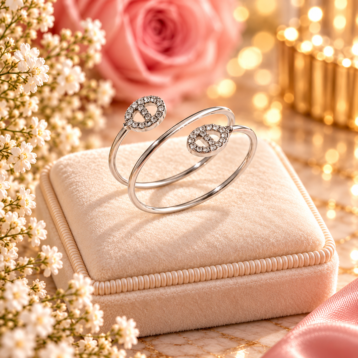 BAGUE GRACE ARGENTEE