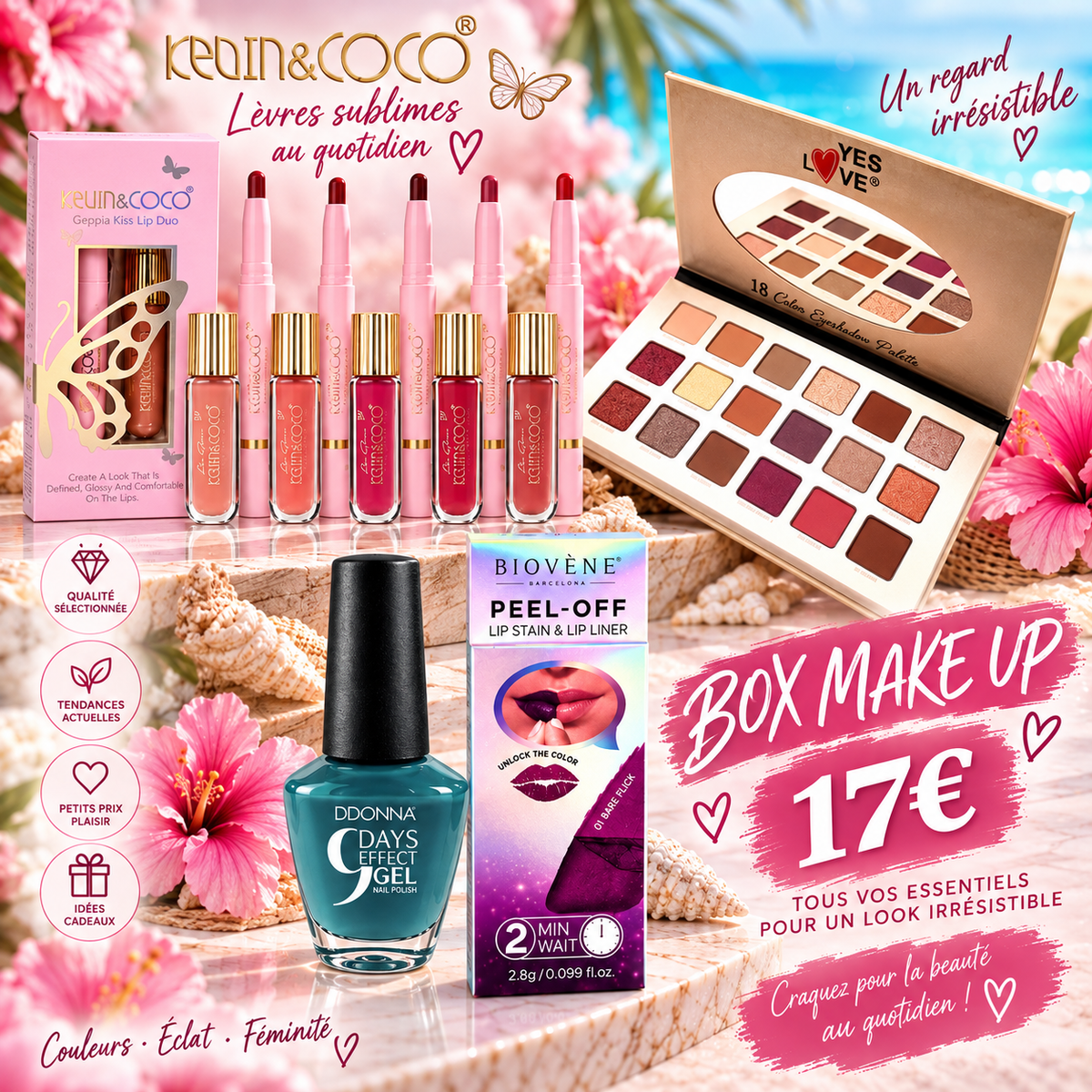 BOX MAKE UP 17€