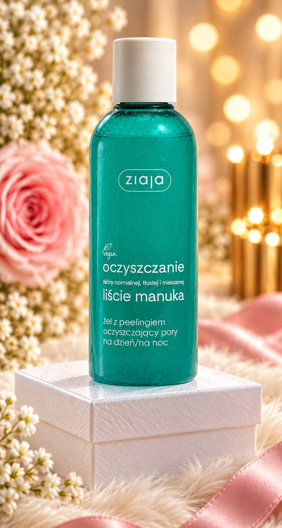 GEL PURIFIANT EXFOLIANT POUR RESSERER LES PORES ZIAJA 200ML