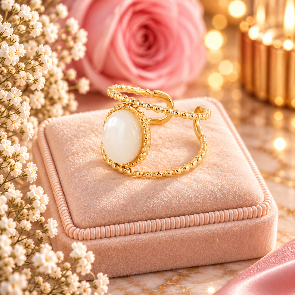 BAGUE MURIEL BLANC