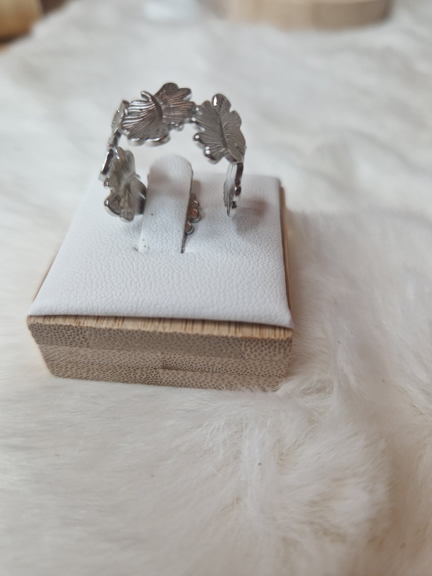 BAGUE LILI argentée