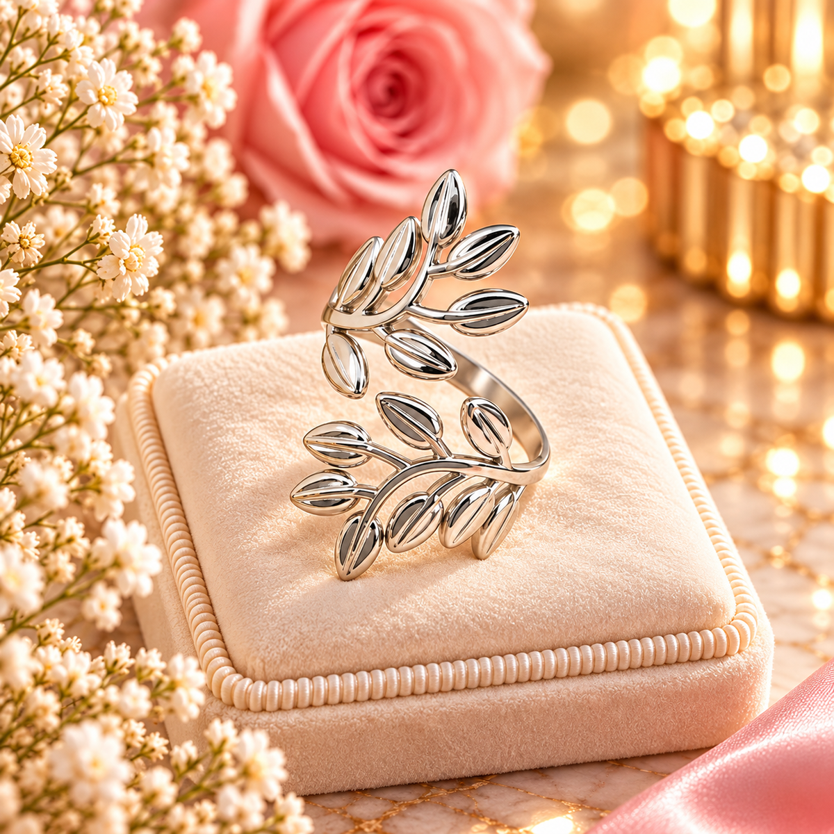 BAGUE TESS ARGENTEE