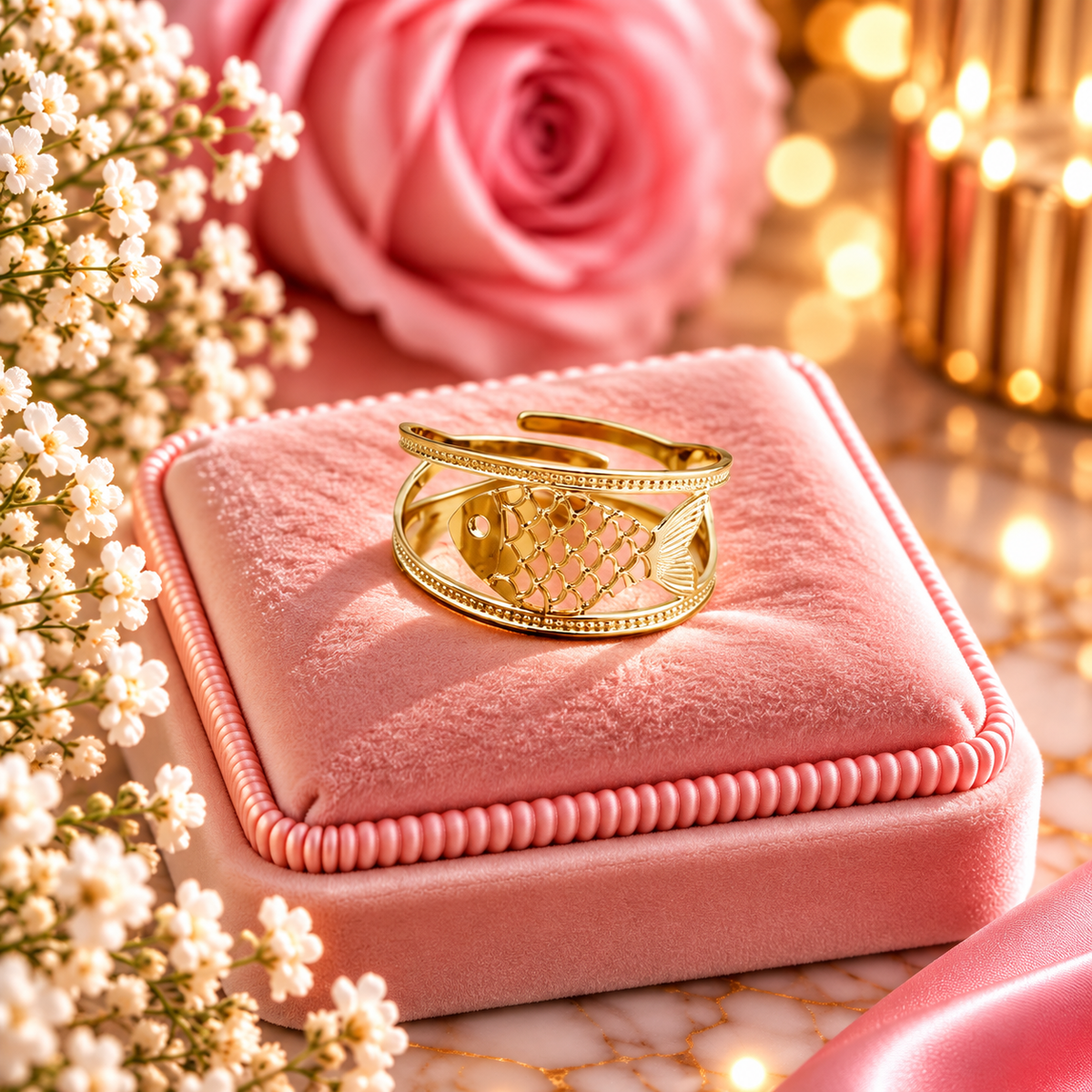 BAGUE GRIZETTE Dorée
