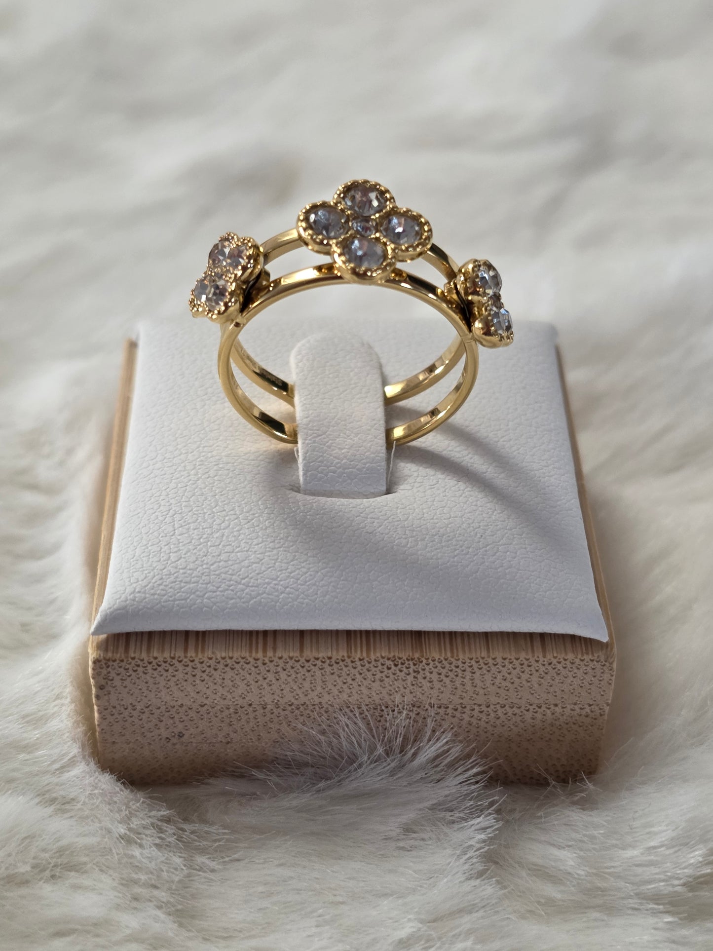 BAGUE CALINA BLANC