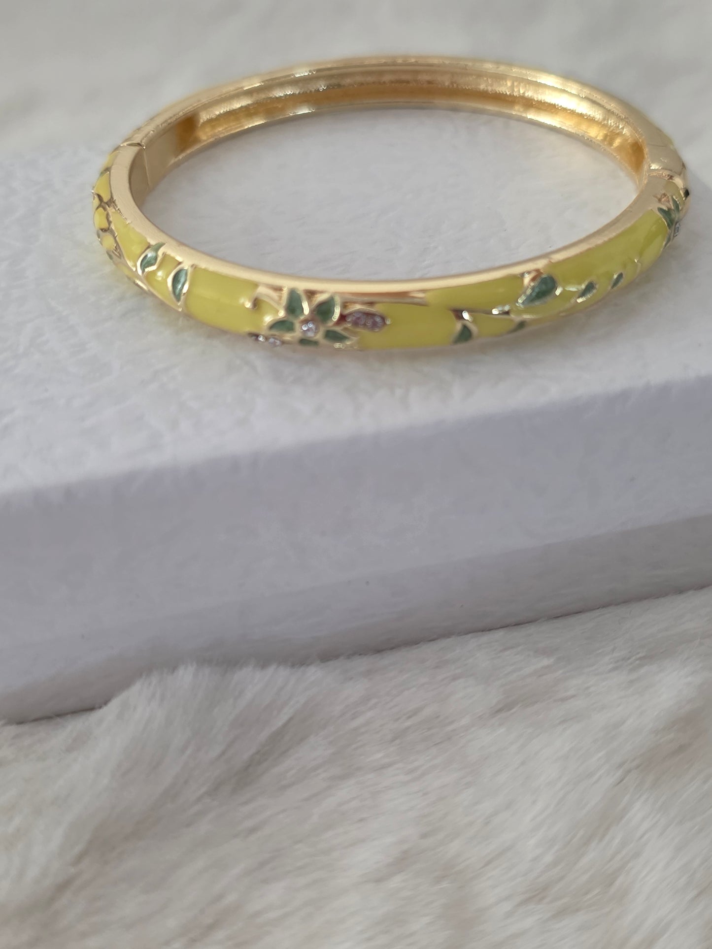 BRACELET CLEOPATRE JAUNE