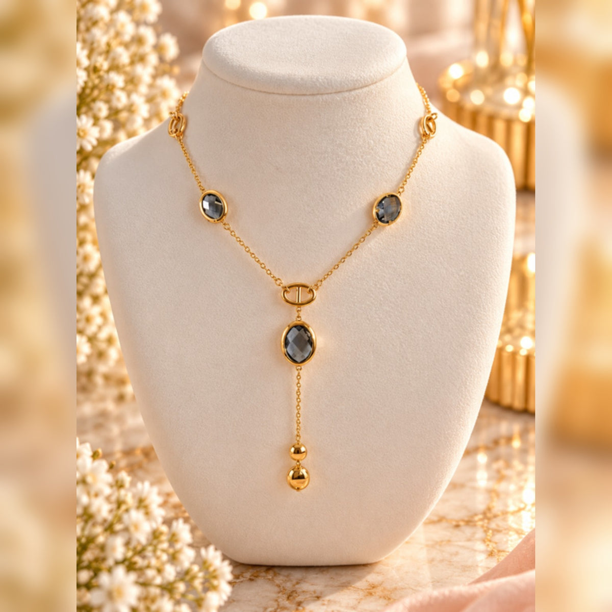 COLLIER LEA NOIR