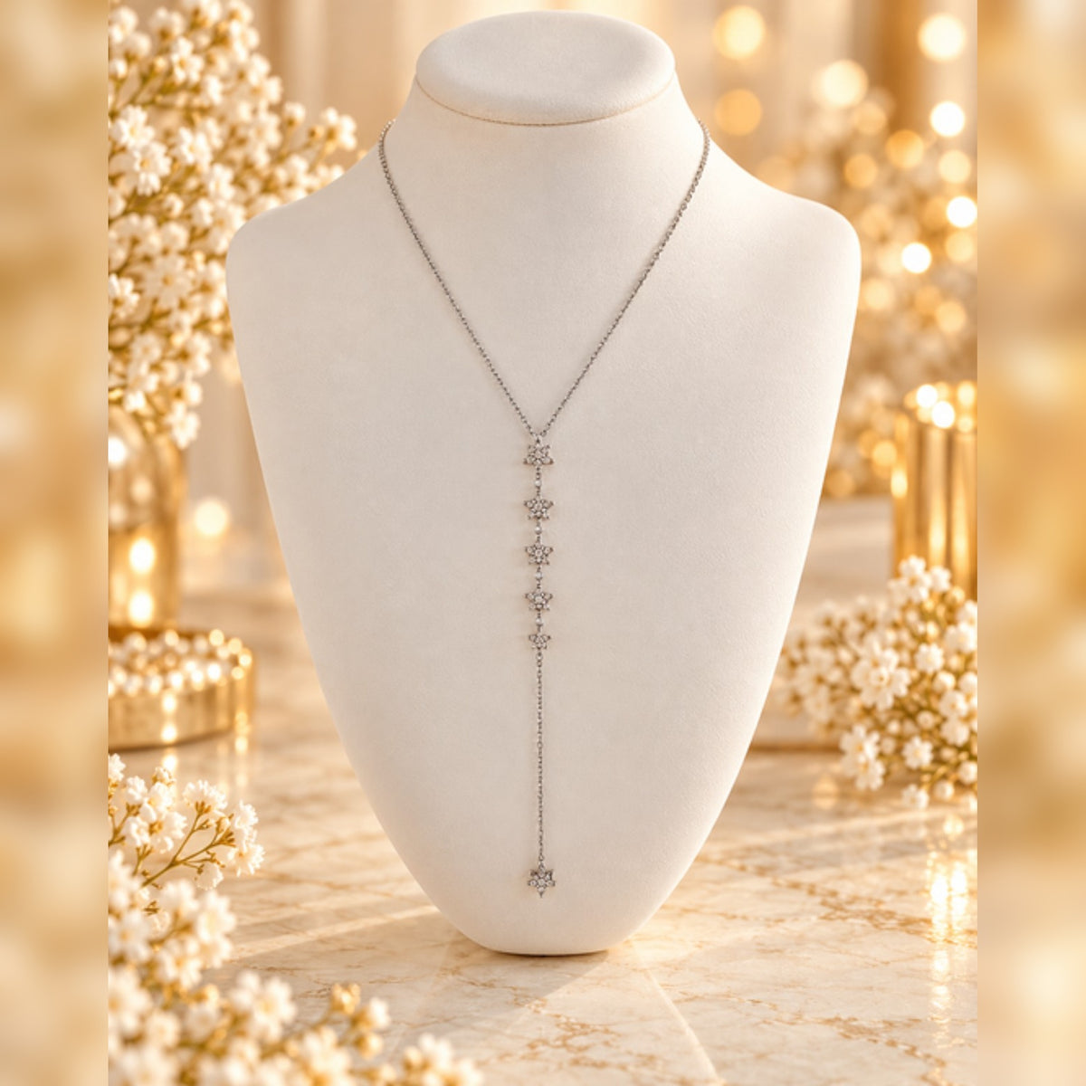 COLLIER ETOILE ARGENT