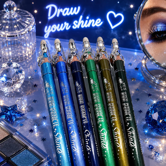 CRAYON POUR LES YEUX+ TAILLE CRAYON BLEU CLAIR