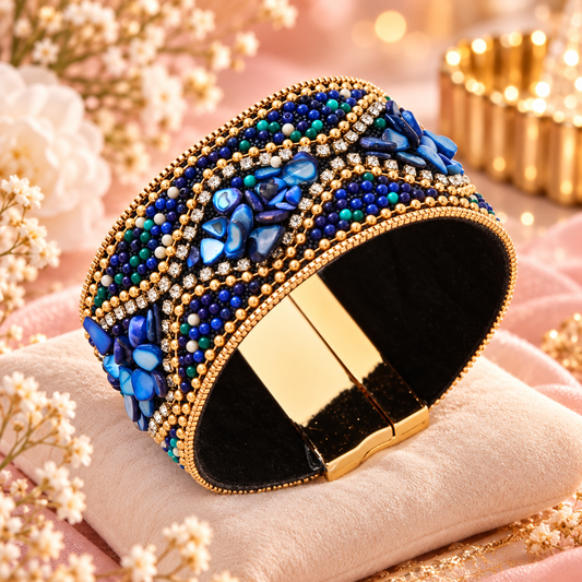 BRACELET PAULINE BLEU
