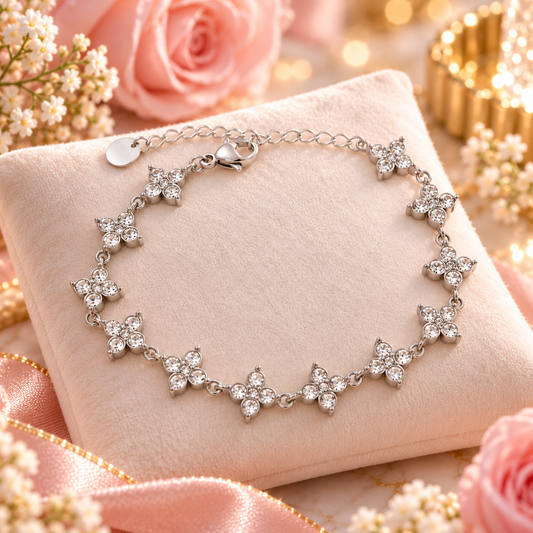 BRACELET EVA ARGENT