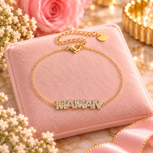 BRACELET MAMAN DORE