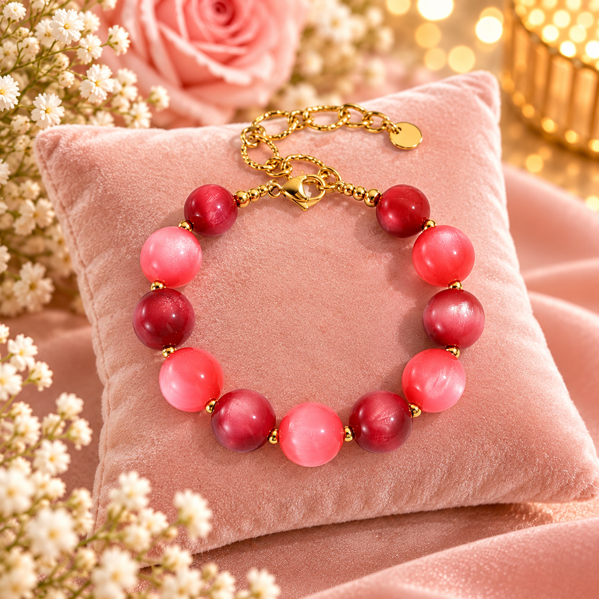 BRACELET JENNA ROUGE