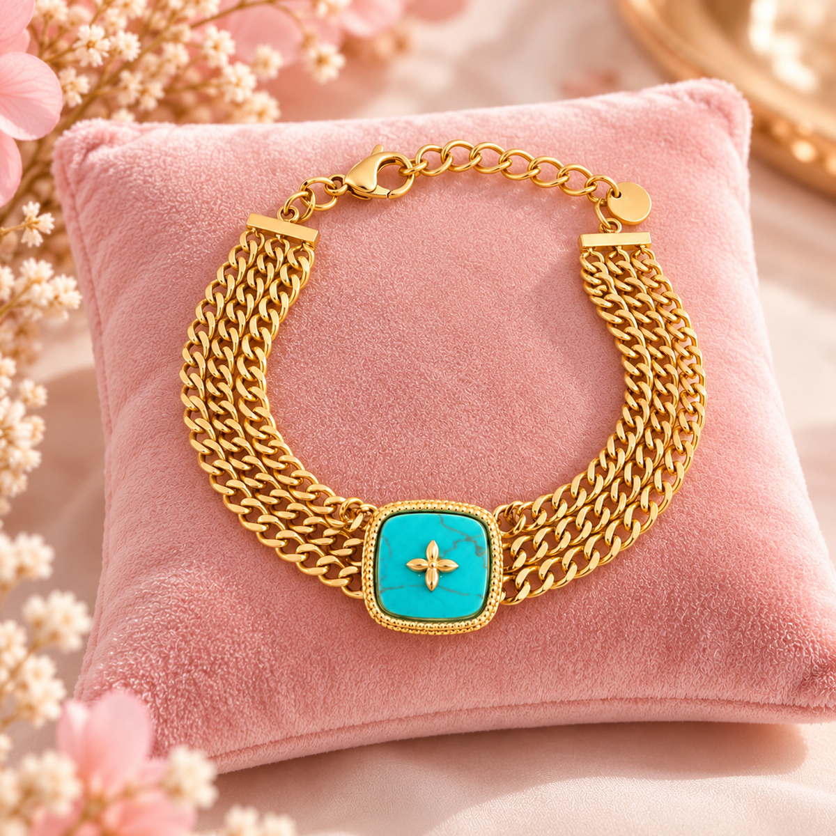 BRACELET ADELAIDE TURQUOISE