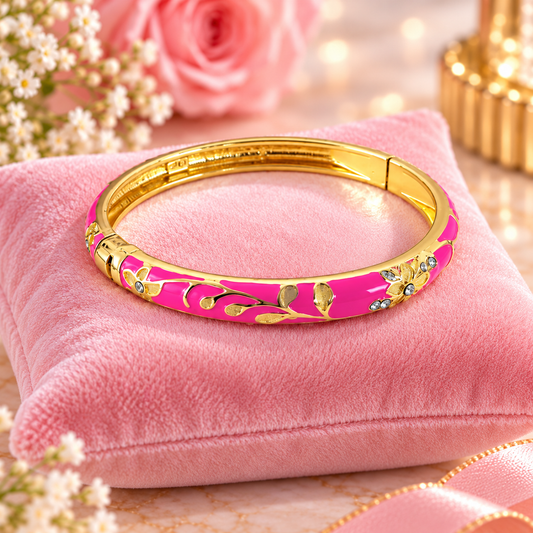 BRACELET CLEOPATRE ROSE BONBON