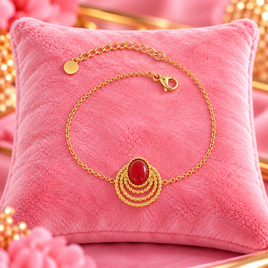 BRACELET SIDONIE ROUGE