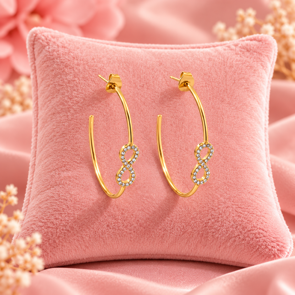 BOUCLES D'OREILLES INFINITY