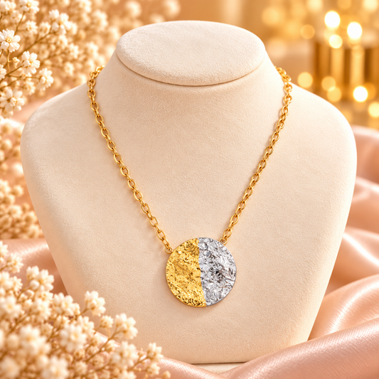 COLLIER PAMELA bicolore