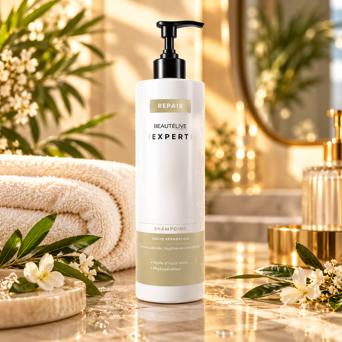 SHAMPOING HAUTE REPARATION EXPERT REPAIR 500ML