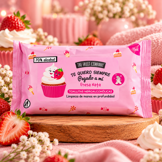 LINGETTES NETTOYANTES FRAISE CHANTILLY FRUIT COMPAGNY