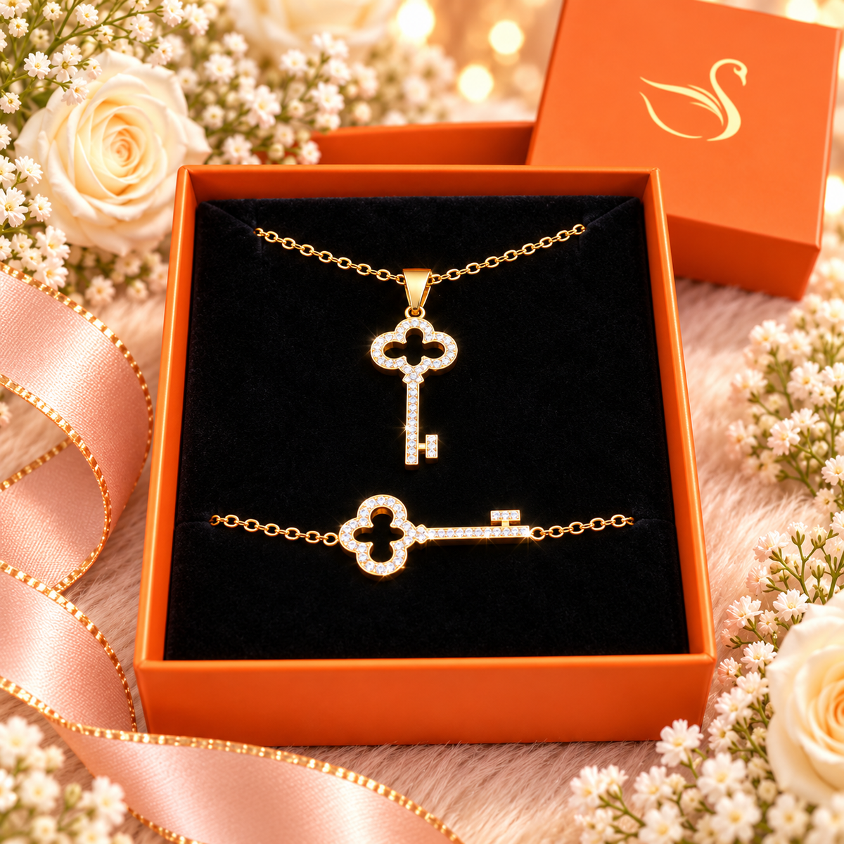 COFFRET VANESSA doré