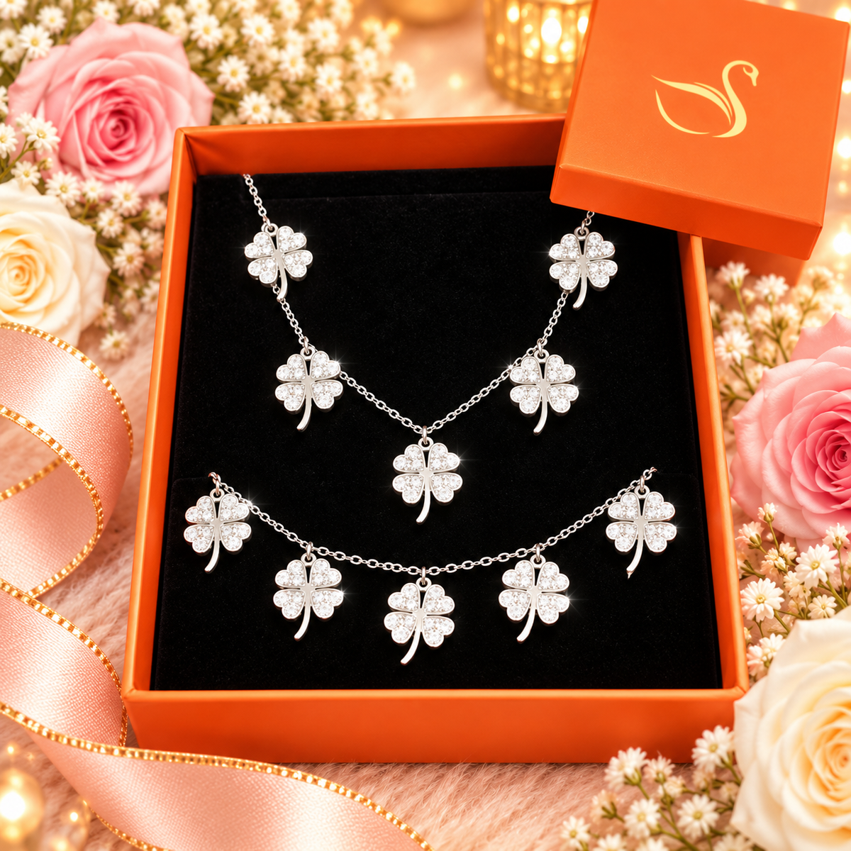 COFFRET CLEMENTINE argenté