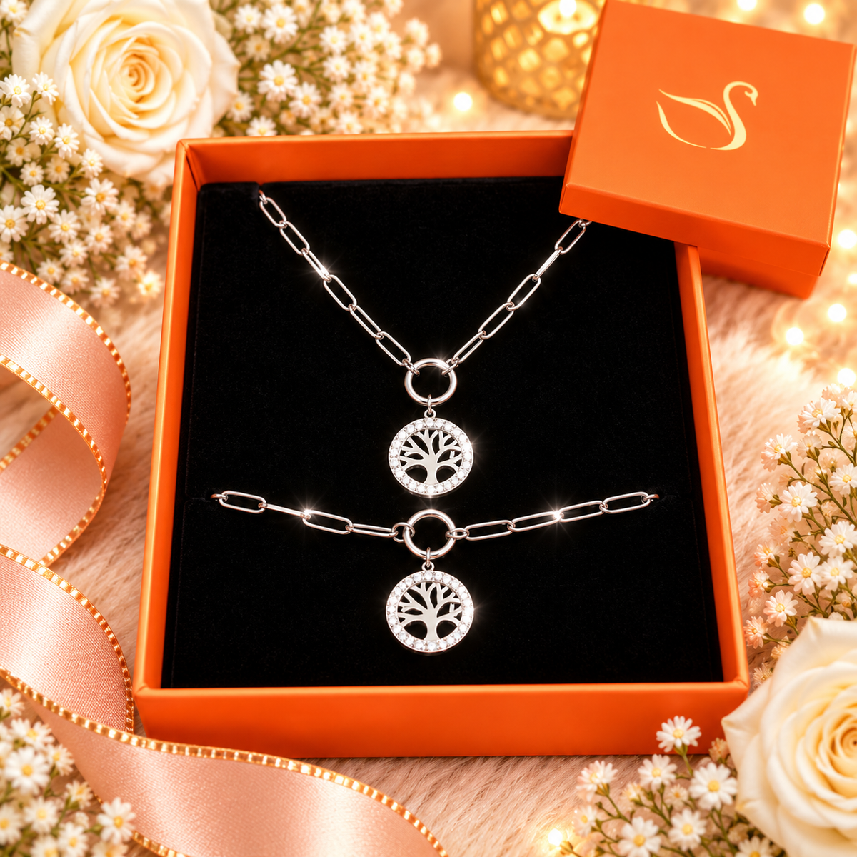 COFFRET MARIE argenté