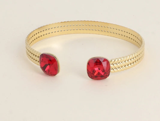 Parure ornée de cristaux de Swarovski® COULEURS AUX CHOIX