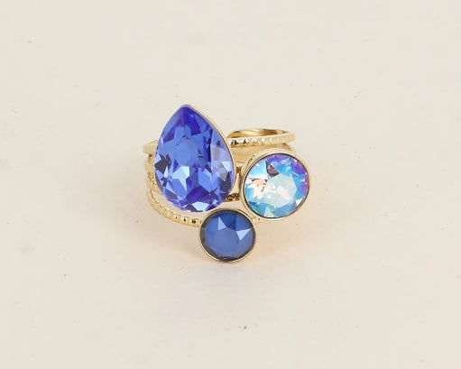 Parure ornée de cristaux de Swarovski® COULEURS AUX CHOIX