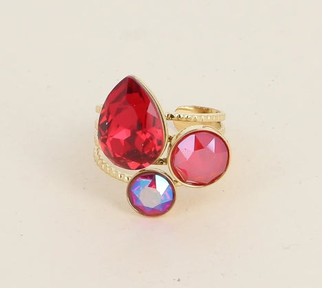 Parure ornée de cristaux de Swarovski® COULEURS AUX CHOIX