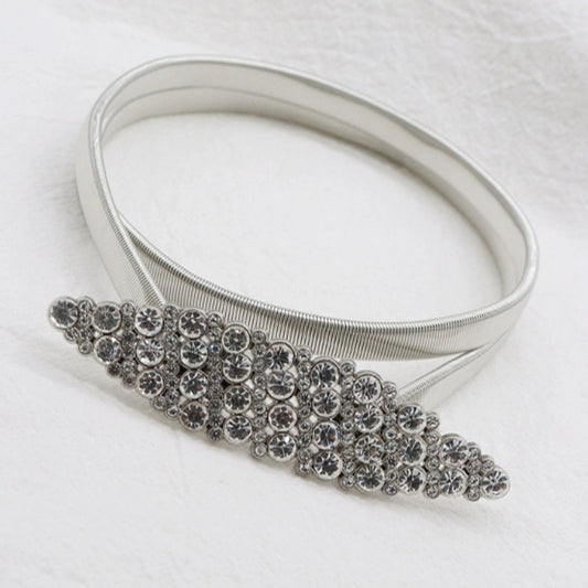 CEINTURE CATALINA ARGENTEE