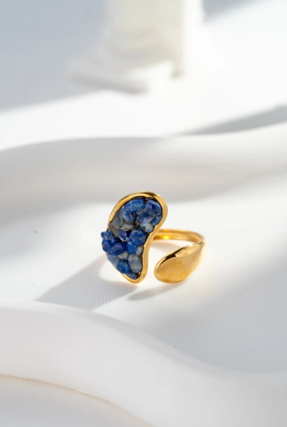 BAGUE KALIENA BLEUE