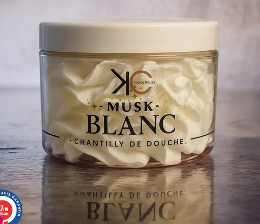 CHANTILLY DE DOUCHE MUSC BLANC 100GRS